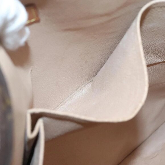 LOUIS VUITTON Monogram Sac Plat Hand Bag M51140 LV Auth BA4419 - Picture 11 of 16